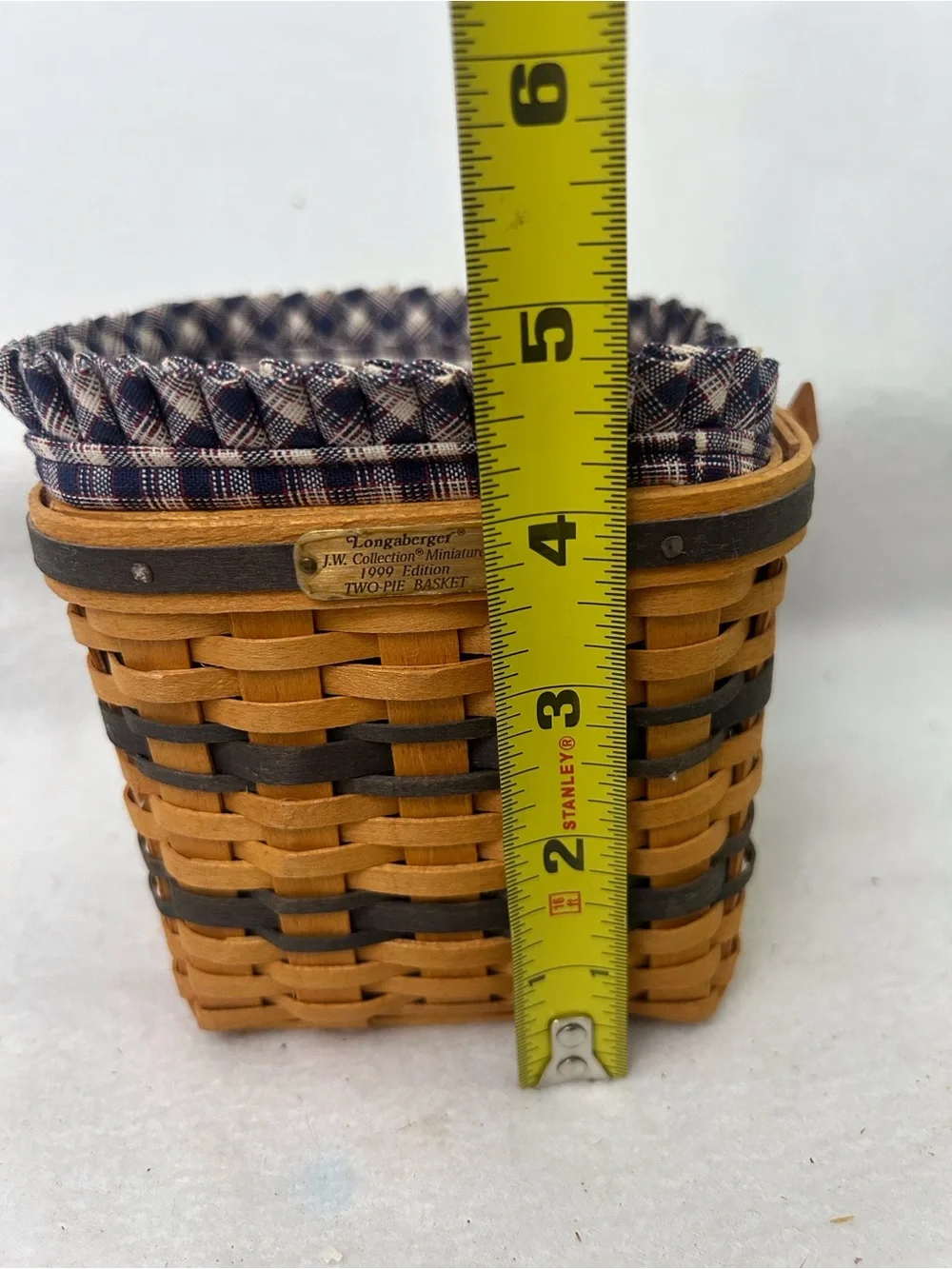 Longaberger woven picnic